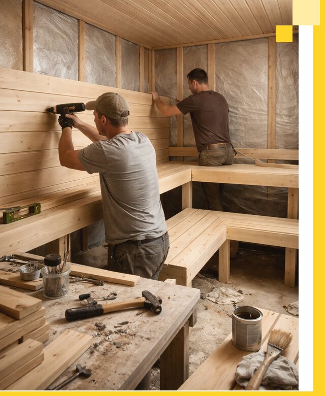 Профессиональная отделка бань и саун под ключ в Белой Калитве