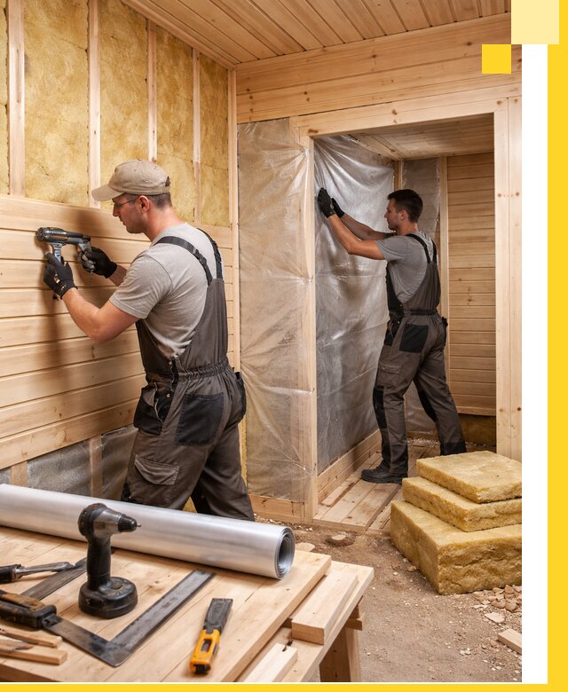 Бани под ключ в Белой Калитве с проектом и полным монтажом