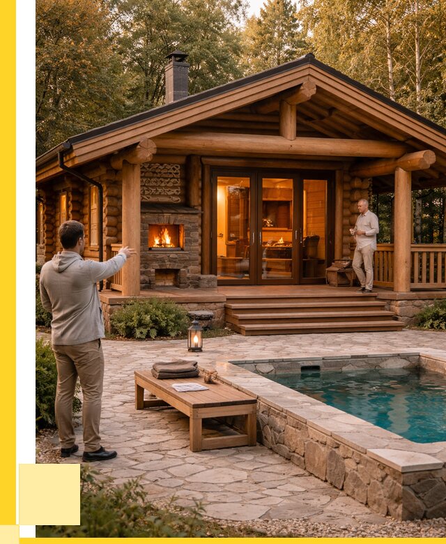 Проекты бань и хамам в Белой Калитве от 25928 р. | ЭриданБкл