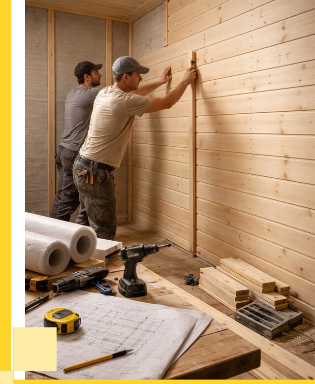 Обшивка бани вагонкой в Белой Калитве от 1245 р., ЭриданБкл