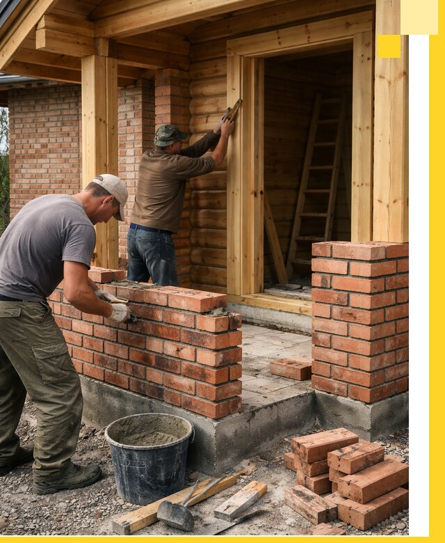 Строительство кирпичных бань под ключ в Белой Калитве с гарантией качества