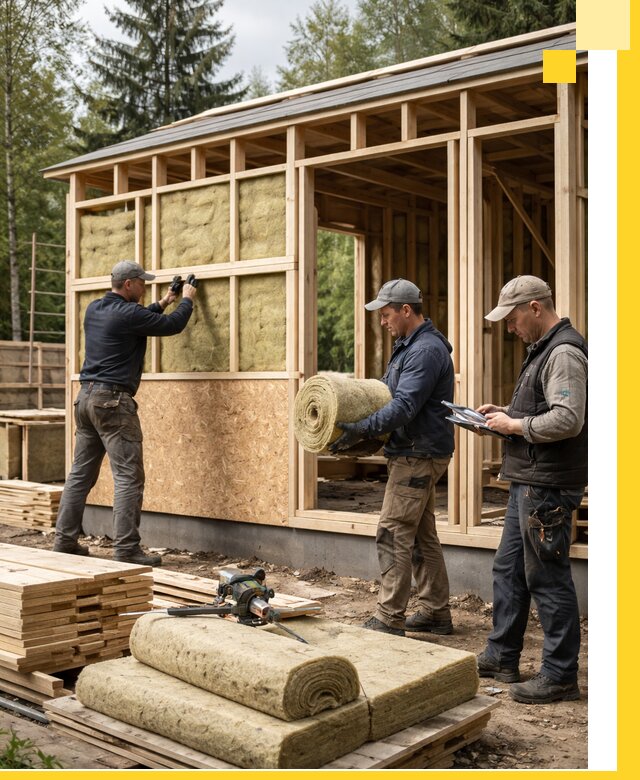 Проектирование и строительство каркасных бань в Белой Калитве под ключ