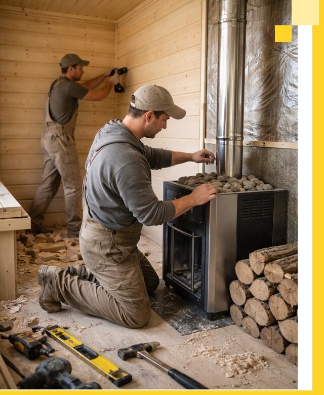 Строительство деревянных бань под ключ в Белой Калитве проекты и монтаж