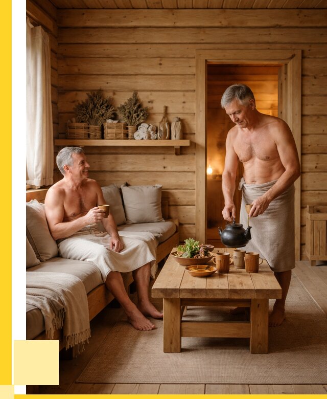 Бани с комнатой отдыха под ключ в Белой Калитве от 466695 р. | ЭриданБкл