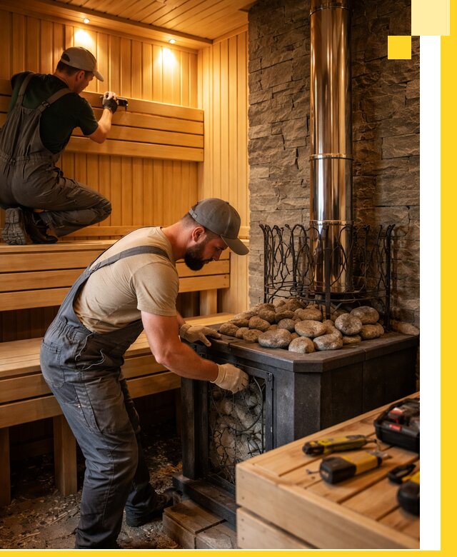 Комплексный дизайн бань, саун и зон отдыха в Белой Калитве