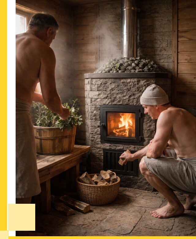 Банные печи под ключ в Белой Калитве от 46670 р. | ЭриданБкл кирпичная