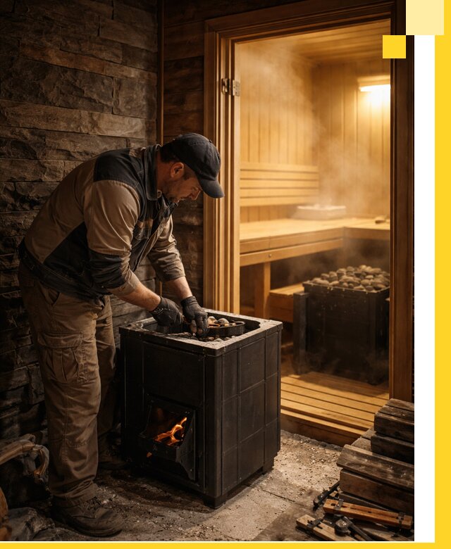 Строительство бани с сауной под ключ в Белой Калитве от проекта до сдачи