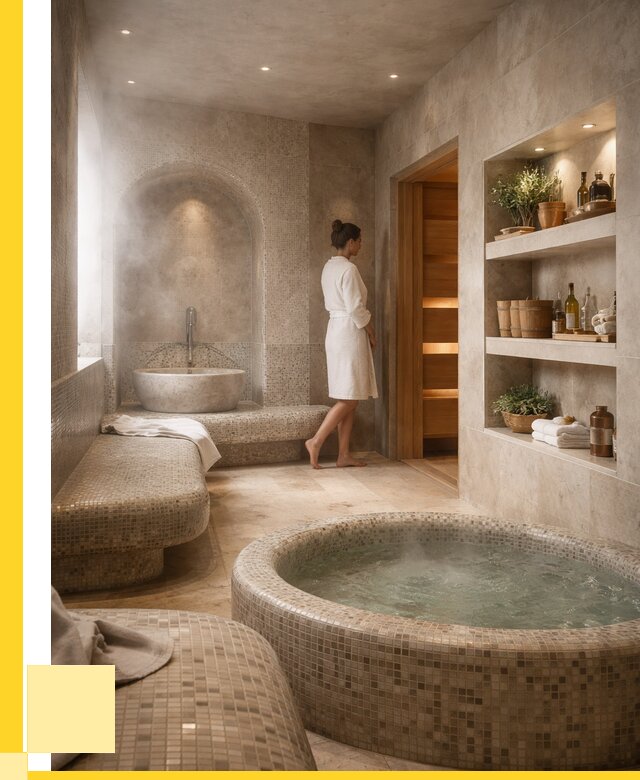 Строительство бани с хамамом в Белой Калитве от 777825 р. | ЭриданБкл