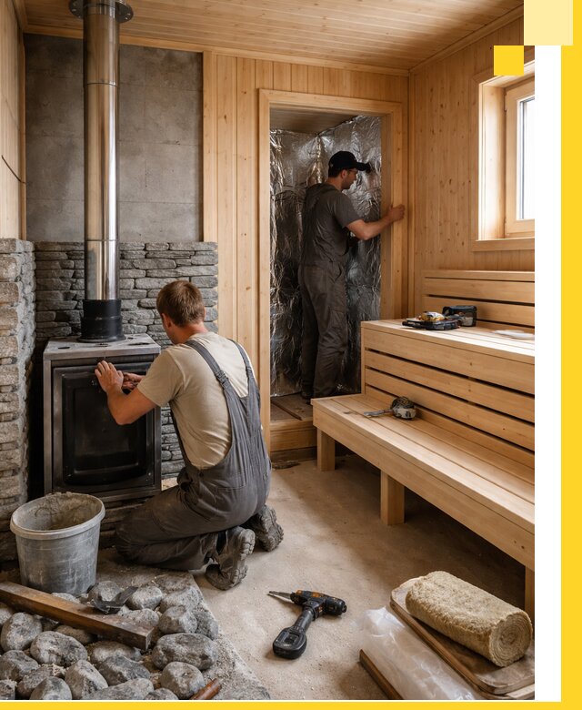 Строительство и изготовление бань под ключ в Белой Калитве