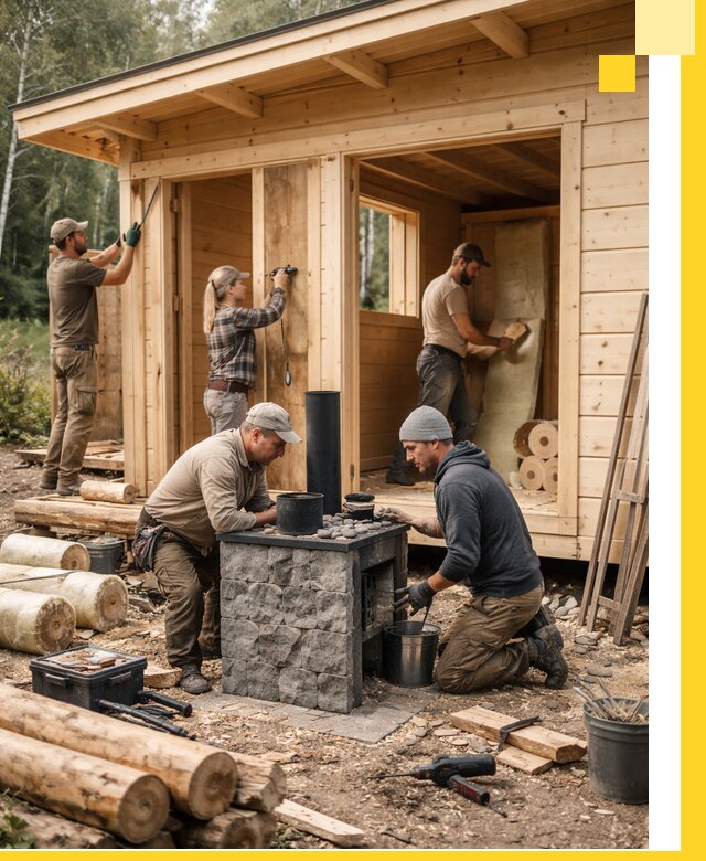 Купить баню под ключ в Белой Калитве строительство монтаж отделка