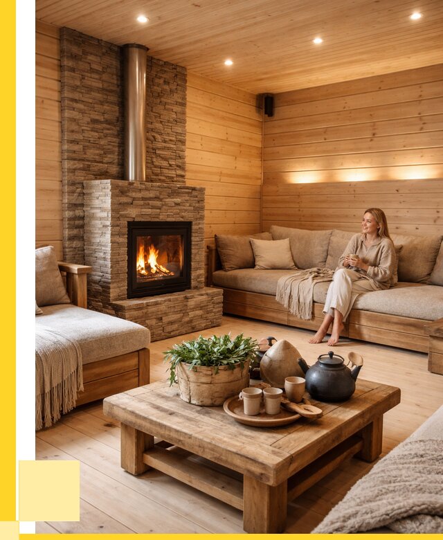 Проект бани с комнатой отдыха в Белой Калитве от 36299 р. | ЭриданБкл