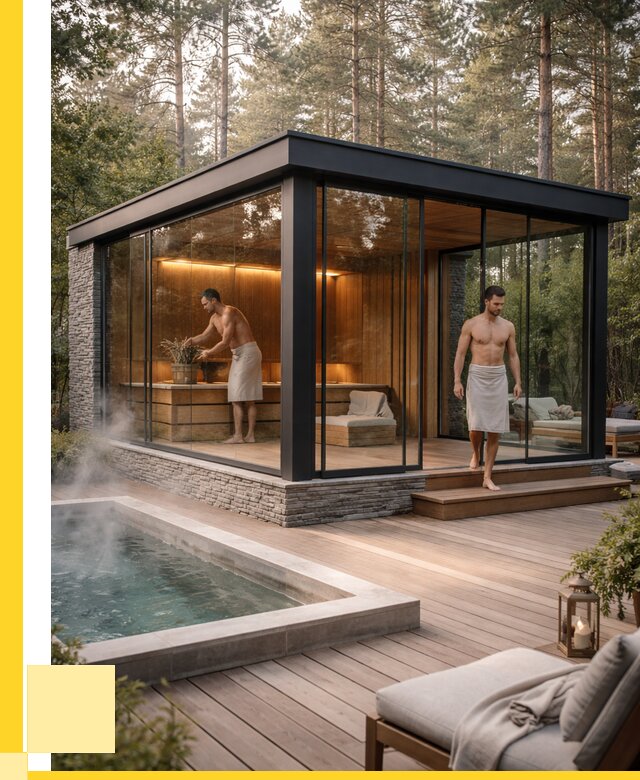 Стеклянные бани и двери в Белой Калитве от 466695 р. | ЭриданБкл