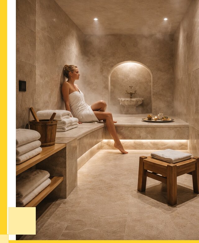 Хамам в квартире под ключ в Белой Калитве от 311130 р. | ЭриданБкл