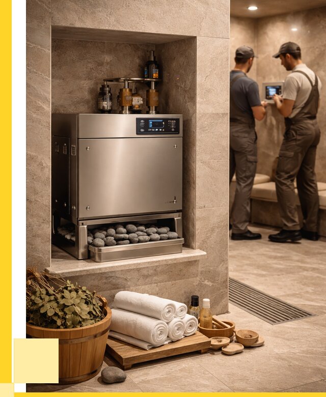 Парогенераторы для хамама в Белой Калитве от 77783 р. | ЭриданБкл