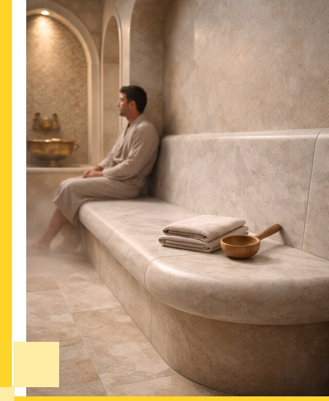 Сиденья для хамама в Белой Калитве под ключ от 12445 р. | ЭриданБкл