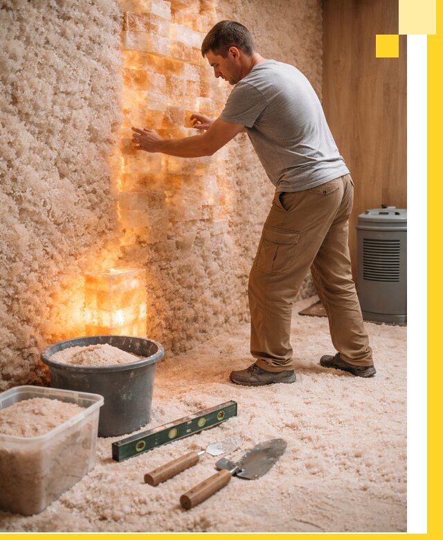 Проектирование и монтаж соляных комнат в Белой Калитве под ключ