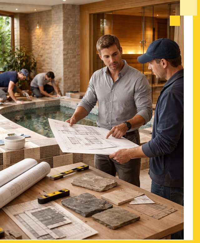 Проектирование SPA зон под ключ в Белой Калитве с инженерией